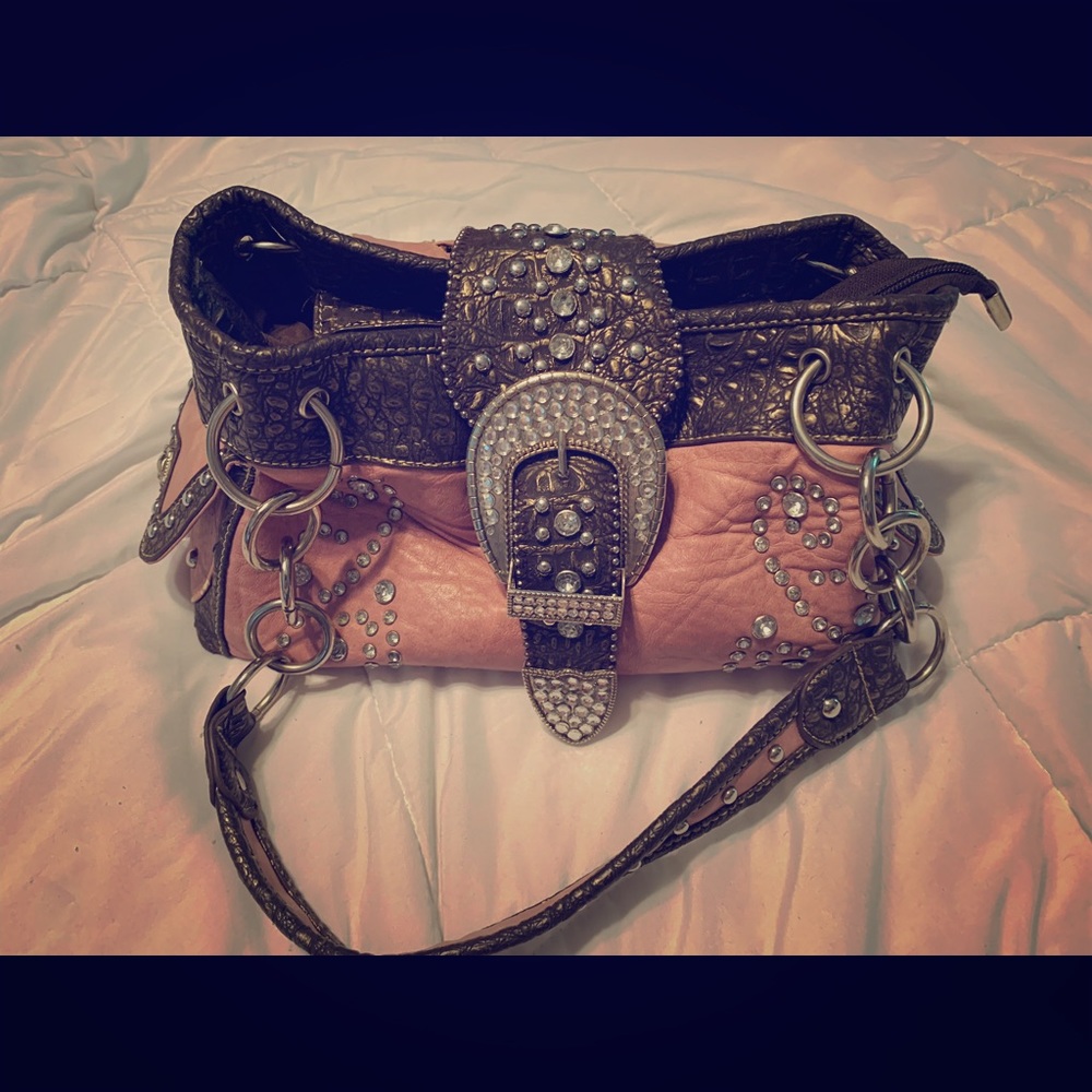 MONTANA WEST PINK CONCEALED CARRY HANDBAG